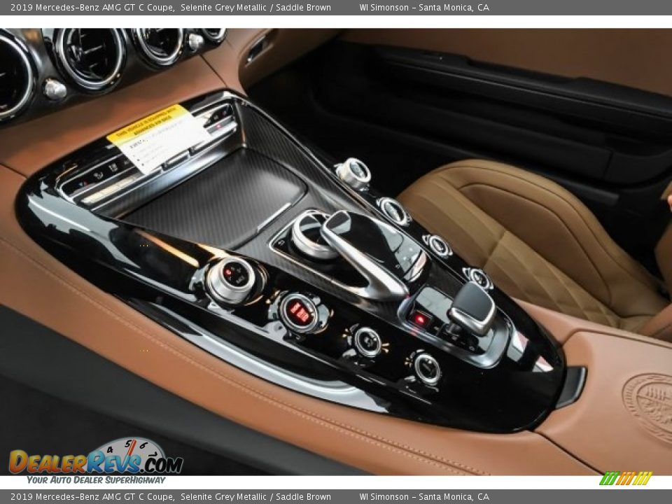 Controls of 2019 Mercedes-Benz AMG GT C Coupe Photo #22