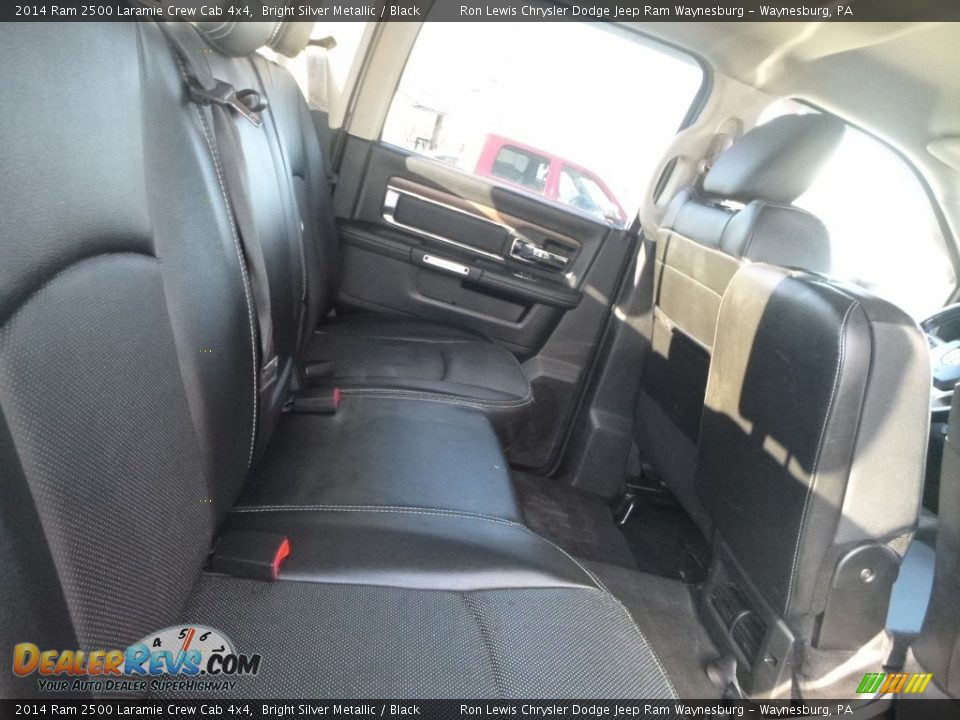 2014 Ram 2500 Laramie Crew Cab 4x4 Bright Silver Metallic / Black Photo #11