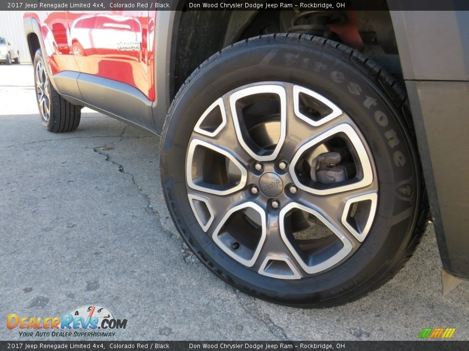 2017 Jeep Renegade Limited 4x4 Colorado Red / Black Photo #3
