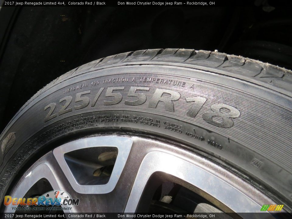 2017 Jeep Renegade Limited 4x4 Colorado Red / Black Photo #4