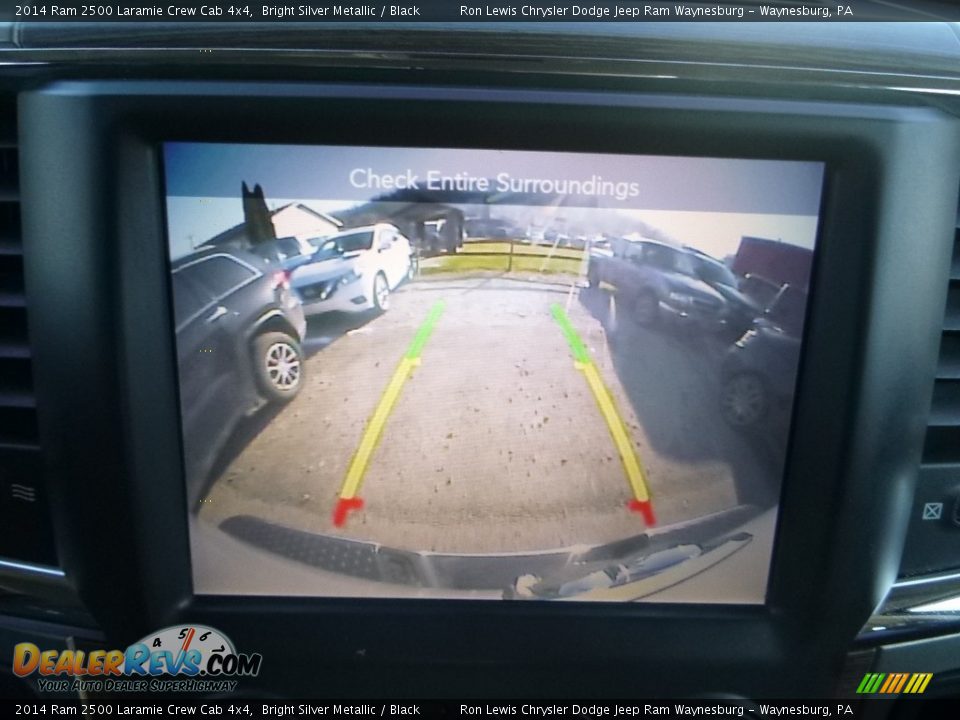 2014 Ram 2500 Laramie Crew Cab 4x4 Bright Silver Metallic / Black Photo #19