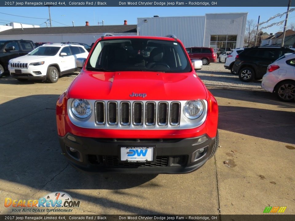 2017 Jeep Renegade Limited 4x4 Colorado Red / Black Photo #6