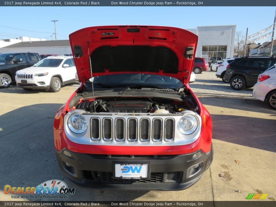 2017 Jeep Renegade Limited 4x4 Colorado Red / Black Photo #7
