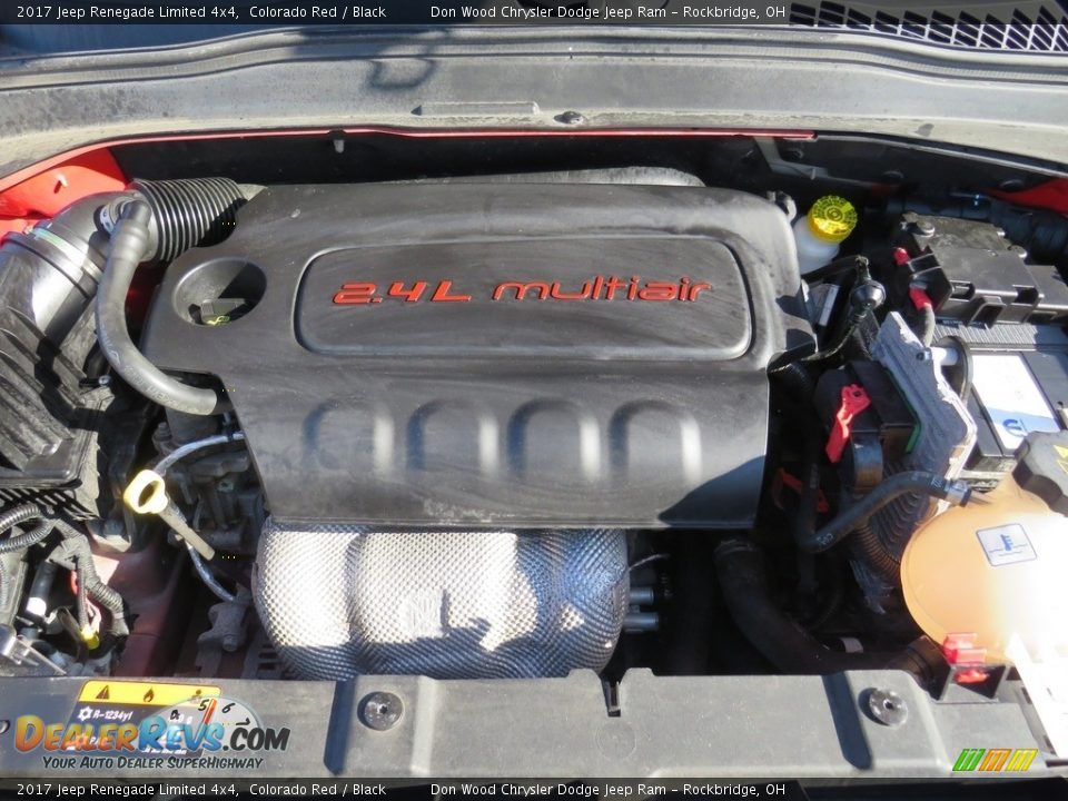 2017 Jeep Renegade Limited 4x4 Colorado Red / Black Photo #8