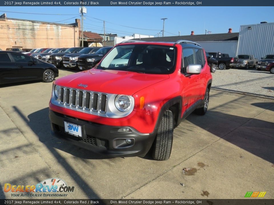 2017 Jeep Renegade Limited 4x4 Colorado Red / Black Photo #9