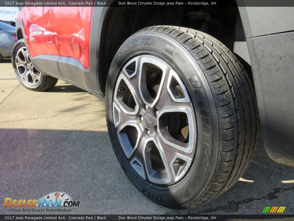 2017 Jeep Renegade Limited 4x4 Colorado Red / Black Photo #12