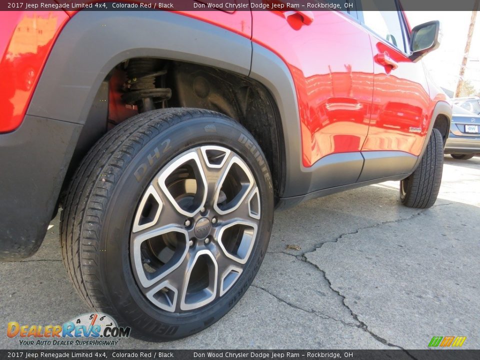 2017 Jeep Renegade Limited 4x4 Colorado Red / Black Photo #18