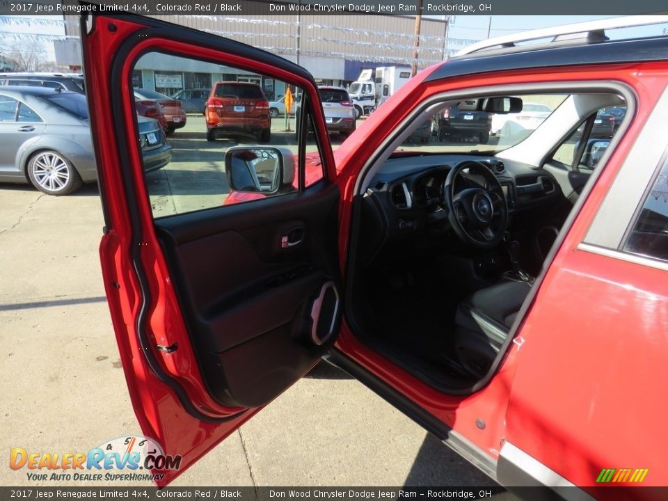 2017 Jeep Renegade Limited 4x4 Colorado Red / Black Photo #19