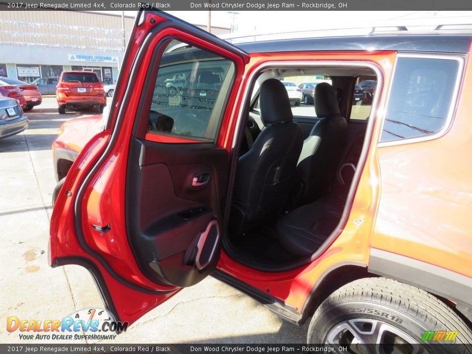 2017 Jeep Renegade Limited 4x4 Colorado Red / Black Photo #22