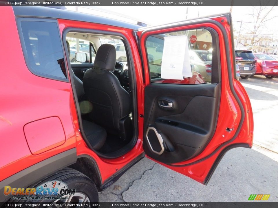 2017 Jeep Renegade Limited 4x4 Colorado Red / Black Photo #25