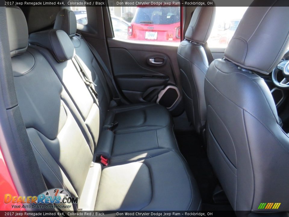 2017 Jeep Renegade Limited 4x4 Colorado Red / Black Photo #26