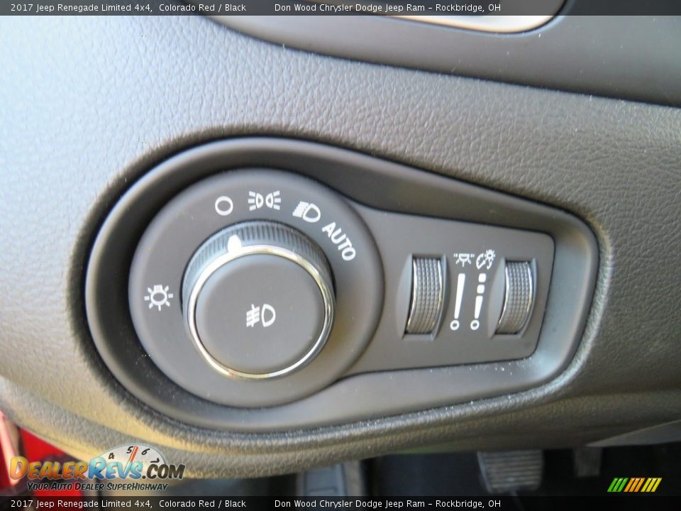 2017 Jeep Renegade Limited 4x4 Colorado Red / Black Photo #31