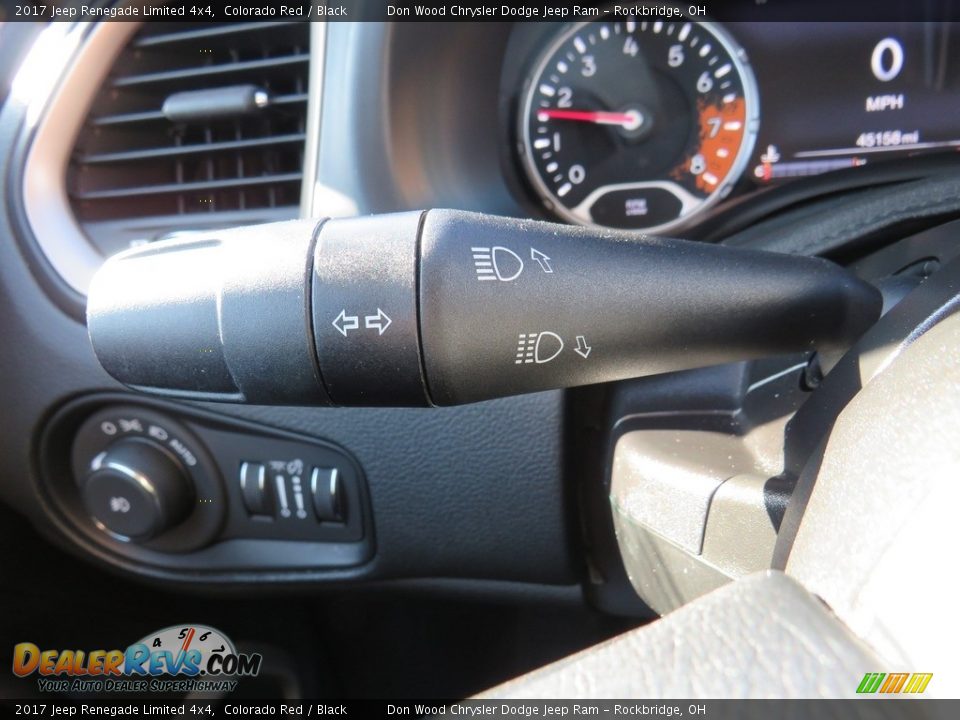 2017 Jeep Renegade Limited 4x4 Colorado Red / Black Photo #34