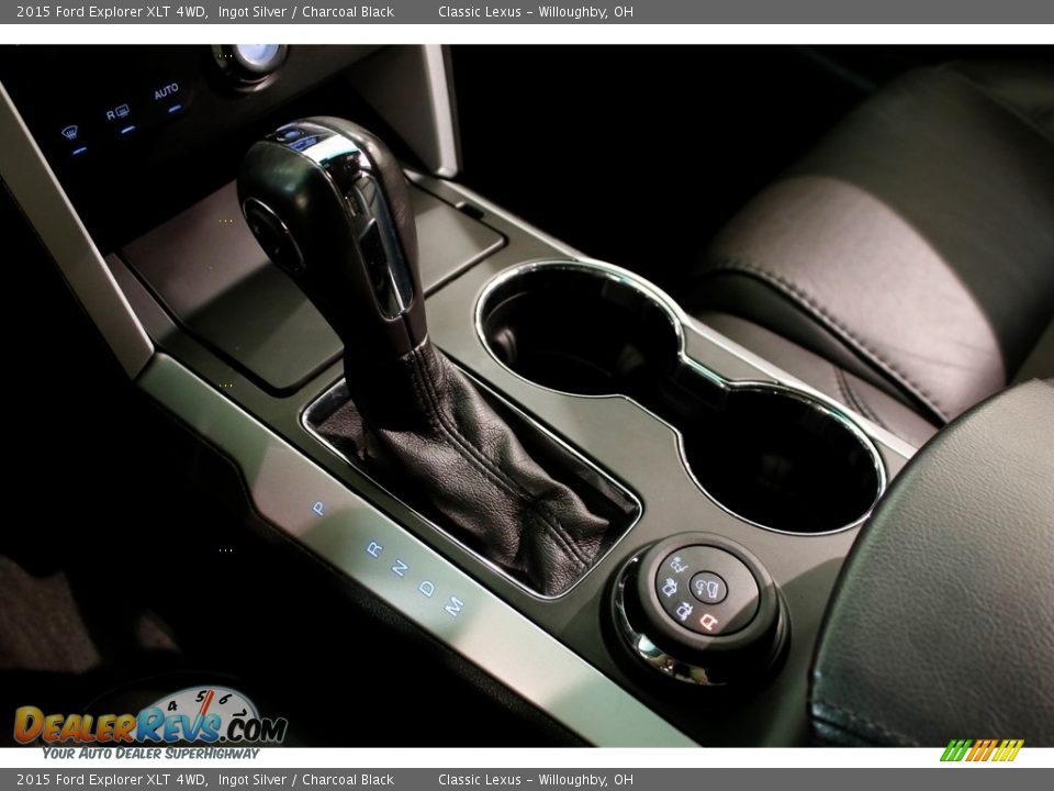 2015 Ford Explorer XLT 4WD Ingot Silver / Charcoal Black Photo #15