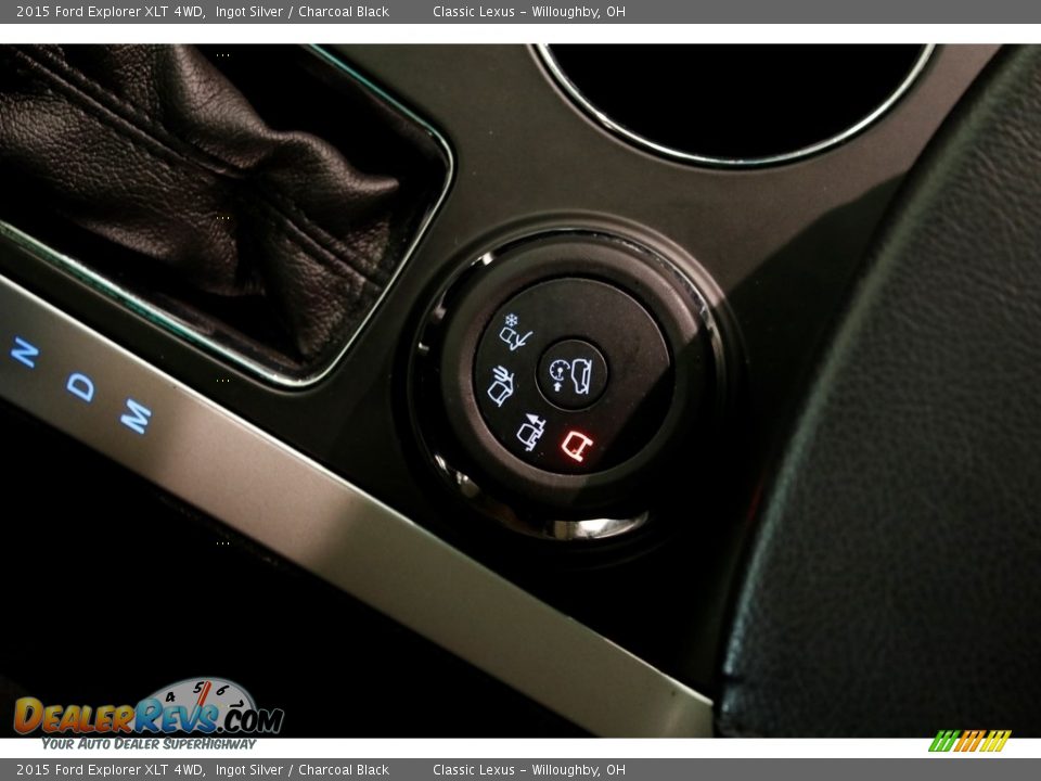 2015 Ford Explorer XLT 4WD Ingot Silver / Charcoal Black Photo #16