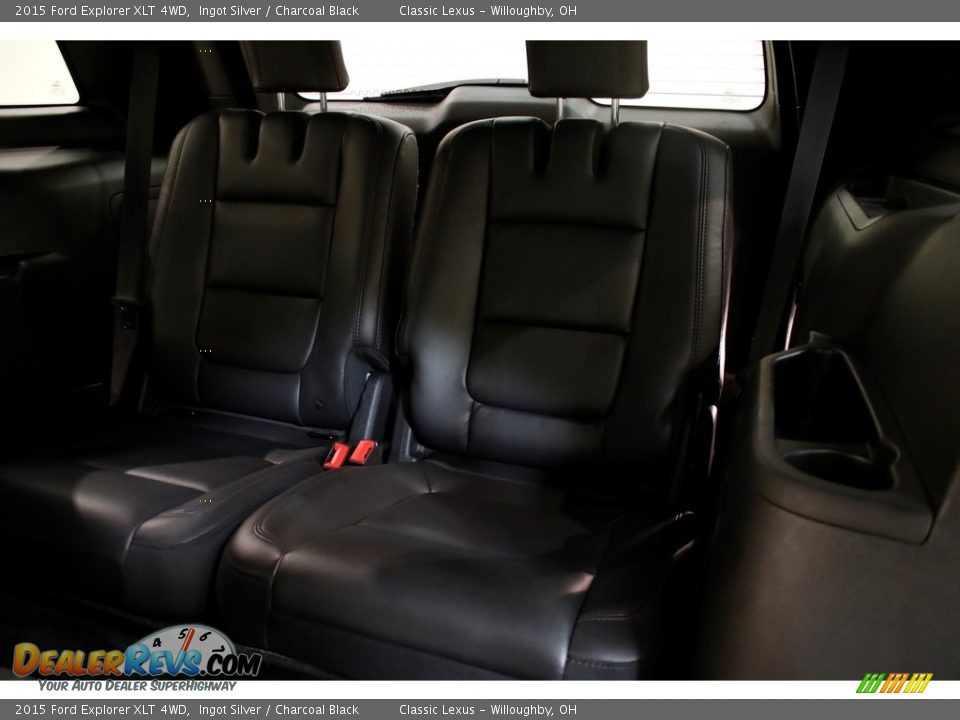 2015 Ford Explorer XLT 4WD Ingot Silver / Charcoal Black Photo #20