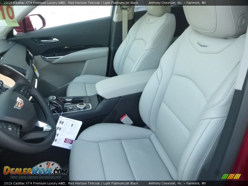 Front Seat of 2019 Cadillac XT4 Premium Luxury AWD Photo #14