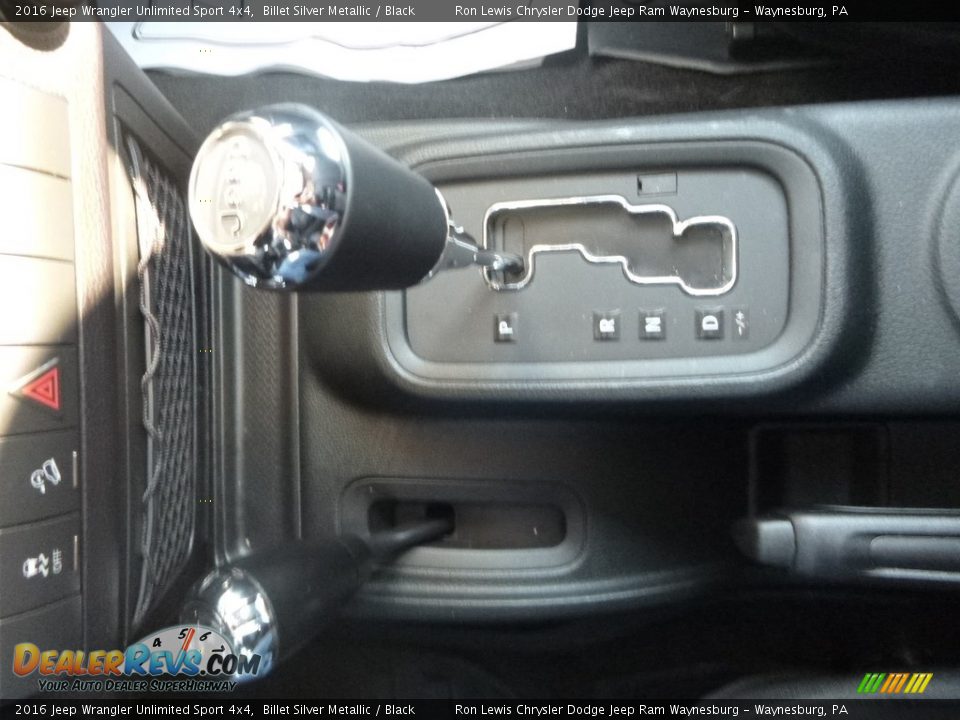 2016 Jeep Wrangler Unlimited Sport 4x4 Billet Silver Metallic / Black Photo #19