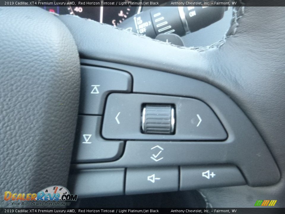 2019 Cadillac XT4 Premium Luxury AWD Steering Wheel Photo #19