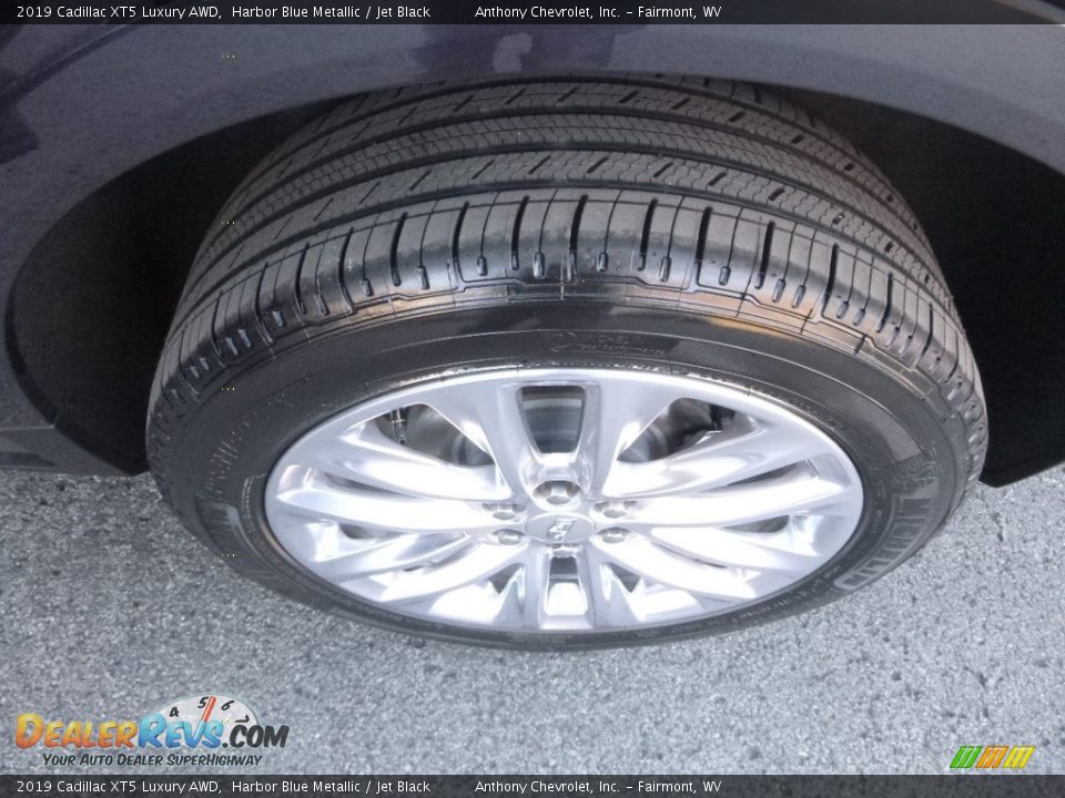 2019 Cadillac XT5 Luxury AWD Harbor Blue Metallic / Jet Black Photo #7