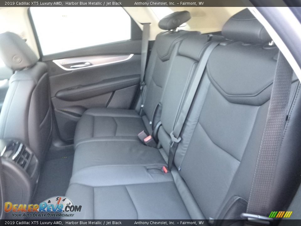 2019 Cadillac XT5 Luxury AWD Harbor Blue Metallic / Jet Black Photo #8