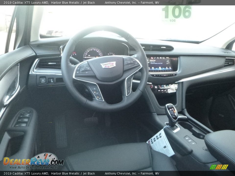 2019 Cadillac XT5 Luxury AWD Harbor Blue Metallic / Jet Black Photo #9