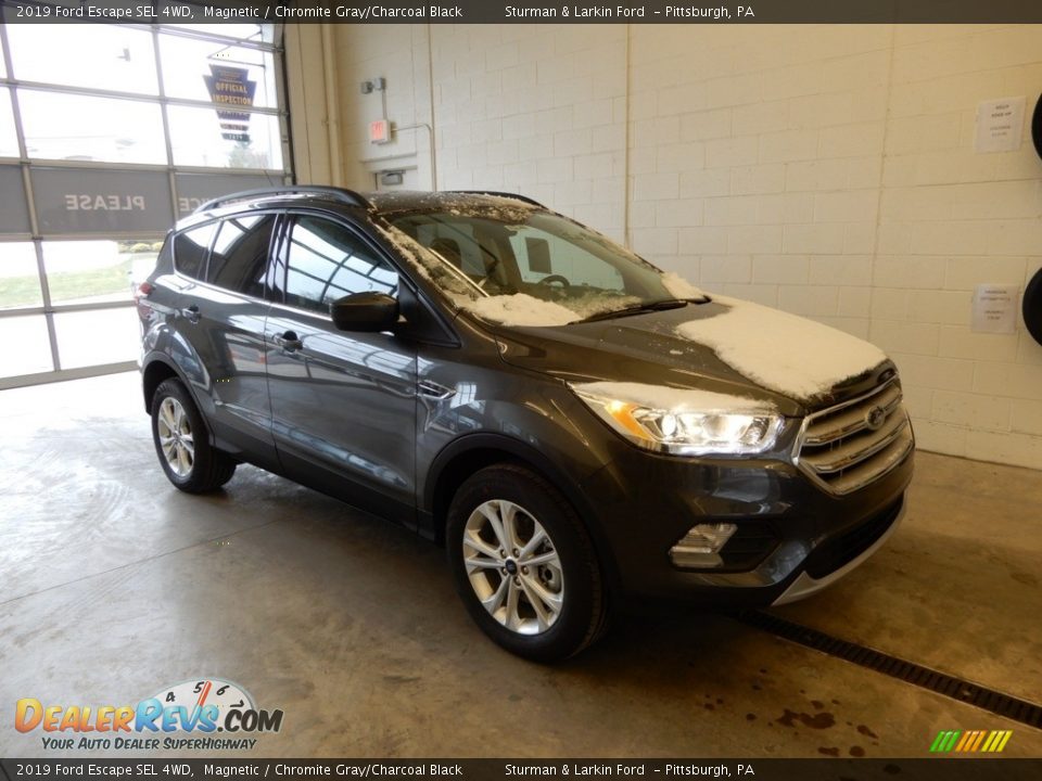2019 Ford Escape SEL 4WD Magnetic / Chromite Gray/Charcoal Black Photo #1