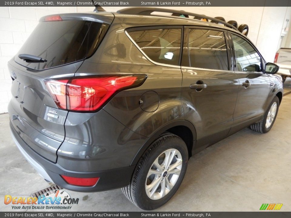 2019 Ford Escape SEL 4WD Magnetic / Chromite Gray/Charcoal Black Photo #2