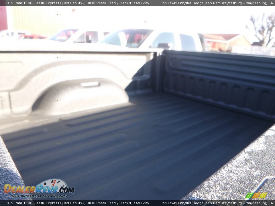 2019 Ram 1500 Classic Express Quad Cab 4x4 Blue Streak Pearl / Black/Diesel Gray Photo #11