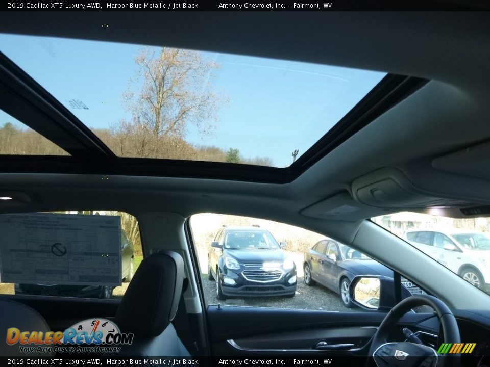 2019 Cadillac XT5 Luxury AWD Harbor Blue Metallic / Jet Black Photo #12