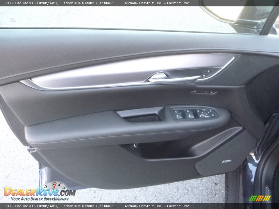 2019 Cadillac XT5 Luxury AWD Harbor Blue Metallic / Jet Black Photo #13