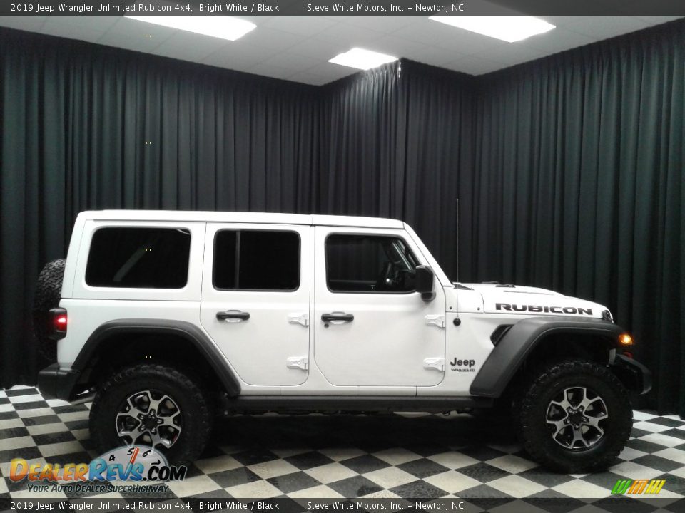 Bright White 2019 Jeep Wrangler Unlimited Rubicon 4x4 Photo #5