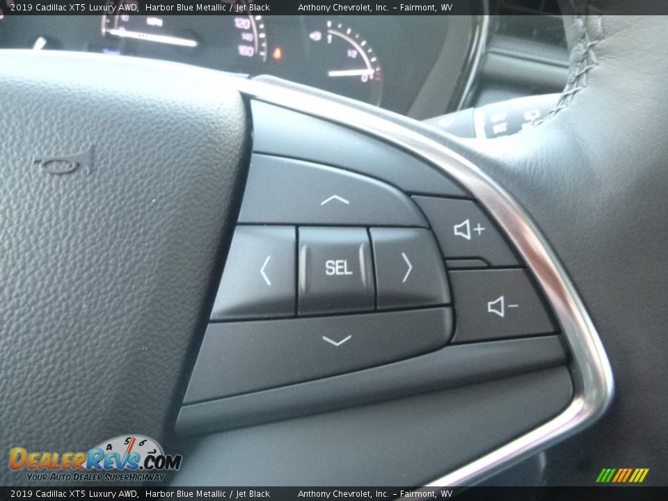 2019 Cadillac XT5 Luxury AWD Harbor Blue Metallic / Jet Black Photo #19