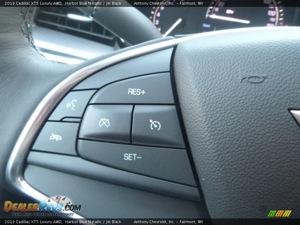 2019 Cadillac XT5 Luxury AWD Harbor Blue Metallic / Jet Black Photo #20