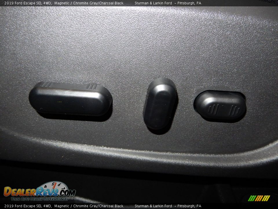 2019 Ford Escape SEL 4WD Magnetic / Chromite Gray/Charcoal Black Photo #12