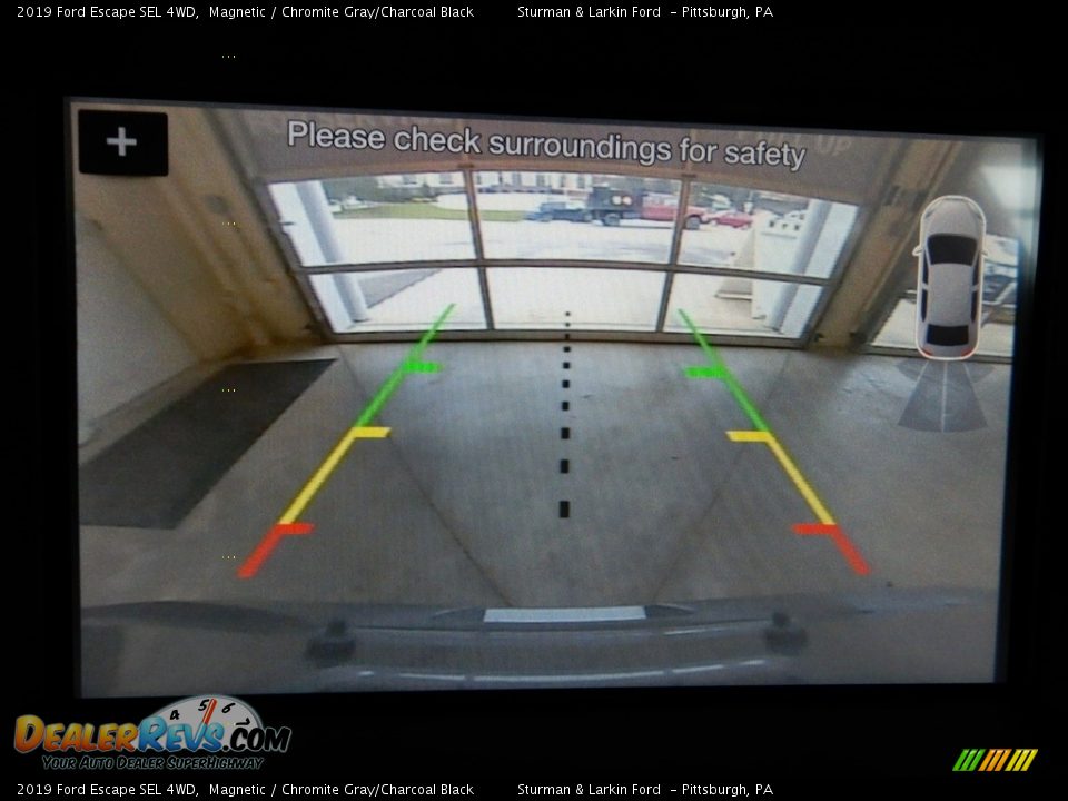 2019 Ford Escape SEL 4WD Magnetic / Chromite Gray/Charcoal Black Photo #14