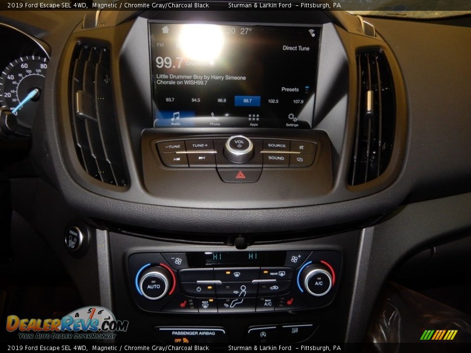 2019 Ford Escape SEL 4WD Magnetic / Chromite Gray/Charcoal Black Photo #15