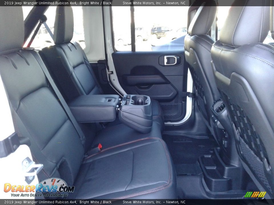 Rear Seat of 2019 Jeep Wrangler Unlimited Rubicon 4x4 Photo #14