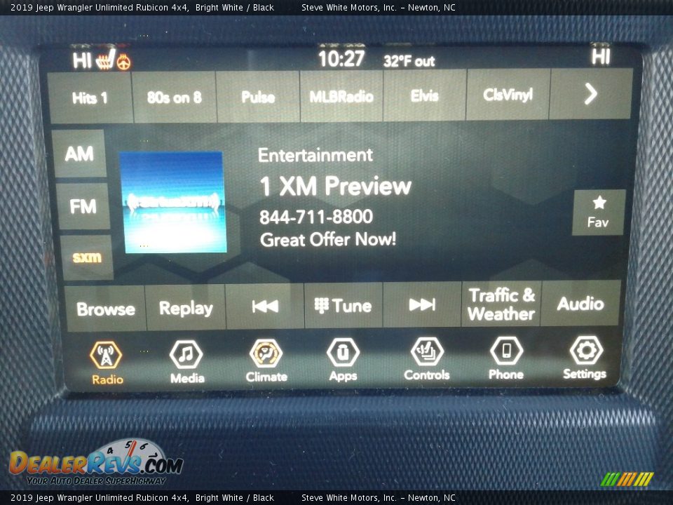 Controls of 2019 Jeep Wrangler Unlimited Rubicon 4x4 Photo #21