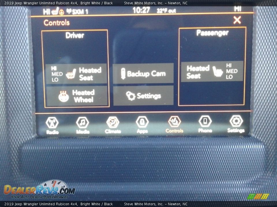 2019 Jeep Wrangler Unlimited Rubicon 4x4 Bright White / Black Photo #24