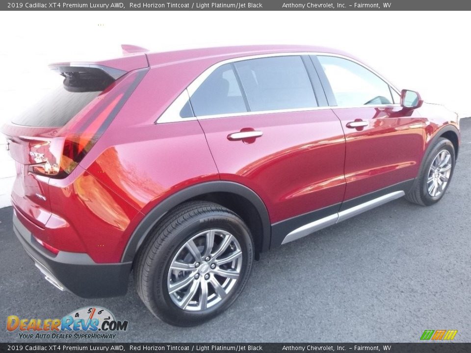 2019 Cadillac XT4 Premium Luxury AWD Red Horizon Tintcoat / Light Platinum/Jet Black Photo #5