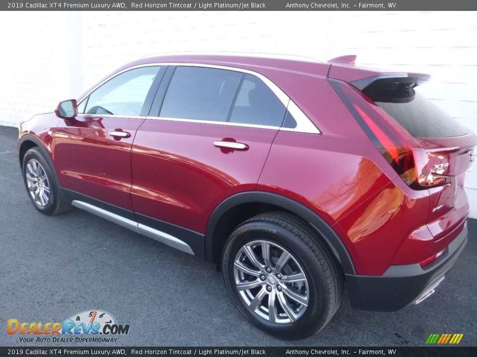 2019 Cadillac XT4 Premium Luxury AWD Red Horizon Tintcoat / Light Platinum/Jet Black Photo #6