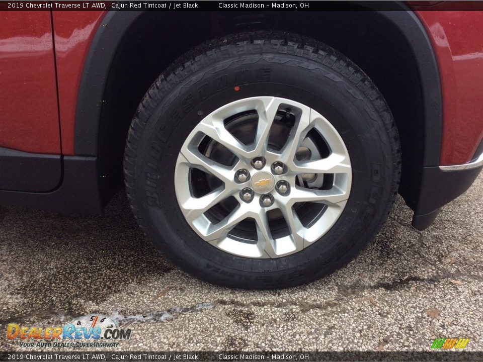 2019 Chevrolet Traverse LT AWD Cajun Red Tintcoat / Jet Black Photo #7