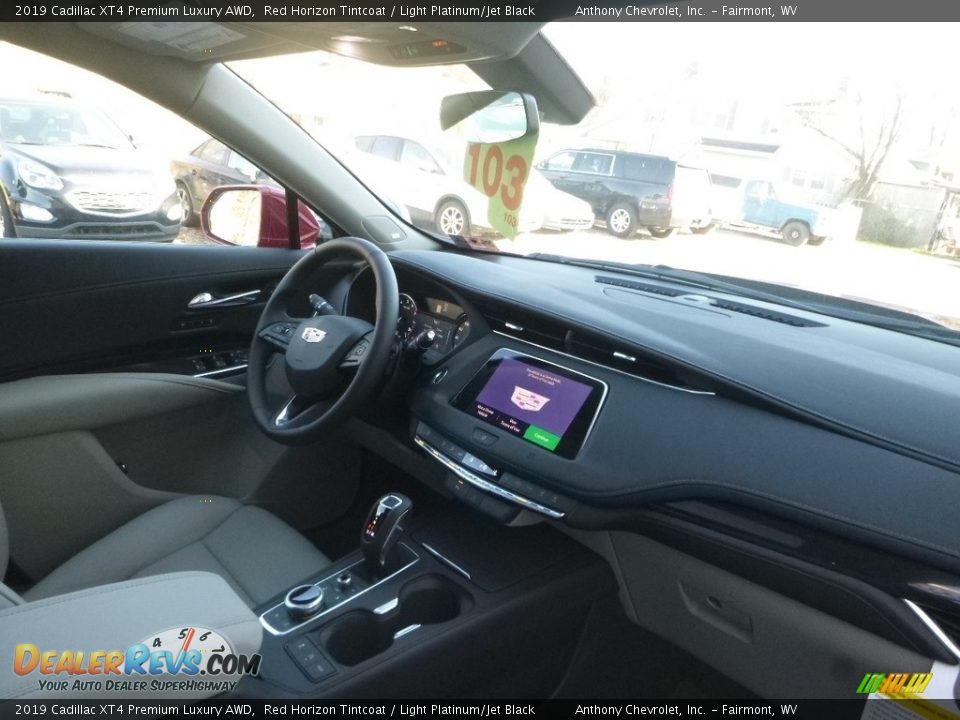 2019 Cadillac XT4 Premium Luxury AWD Red Horizon Tintcoat / Light Platinum/Jet Black Photo #11