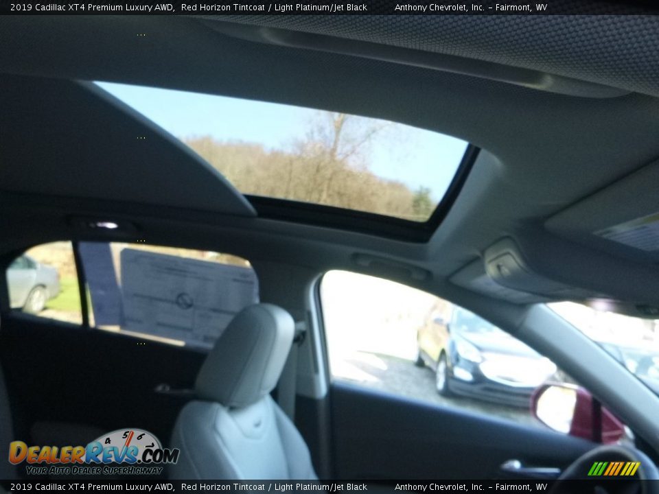 2019 Cadillac XT4 Premium Luxury AWD Red Horizon Tintcoat / Light Platinum/Jet Black Photo #12