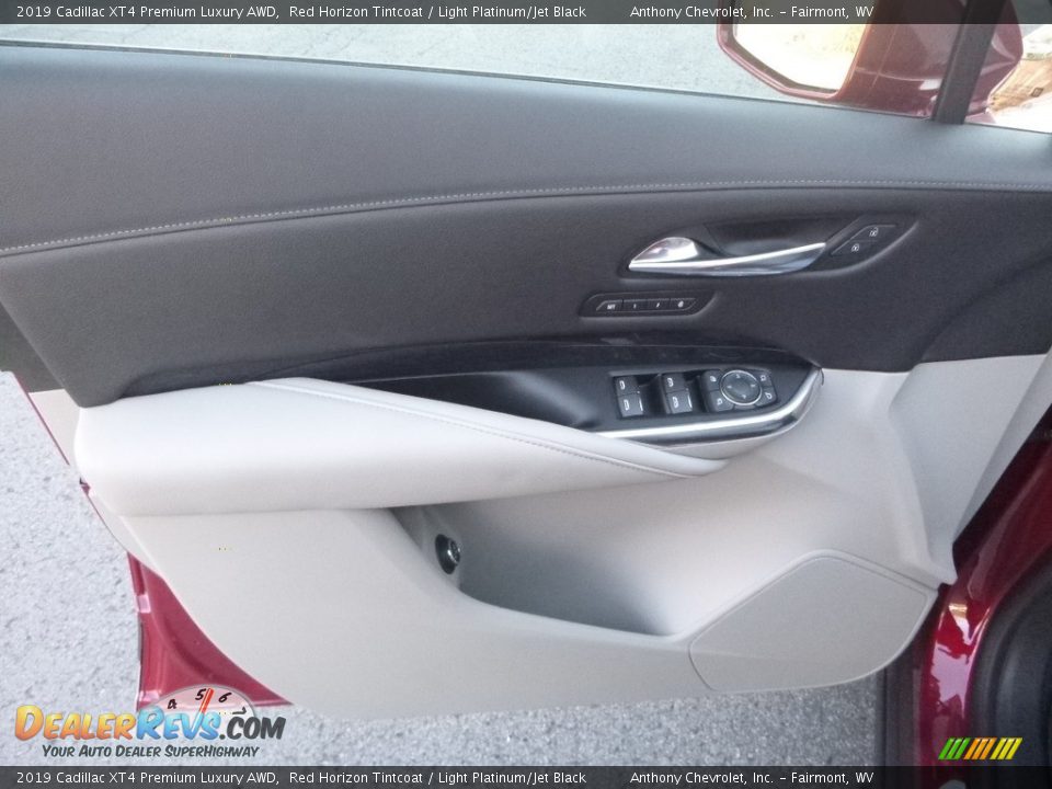 2019 Cadillac XT4 Premium Luxury AWD Red Horizon Tintcoat / Light Platinum/Jet Black Photo #13