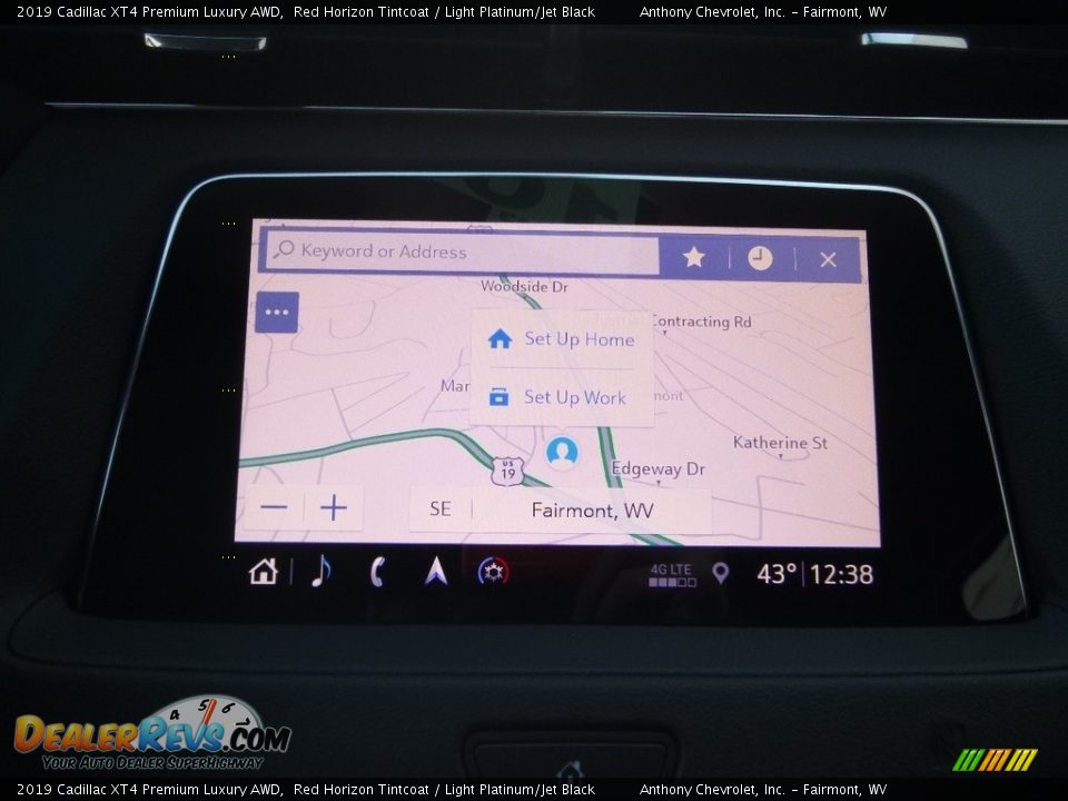 2019 Cadillac XT4 Premium Luxury AWD Red Horizon Tintcoat / Light Platinum/Jet Black Photo #17