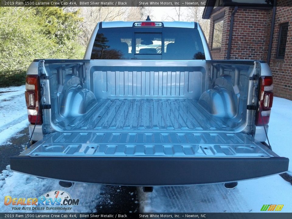 2019 Ram 1500 Laramie Crew Cab 4x4 Billett Silver Metallic / Black Photo #12