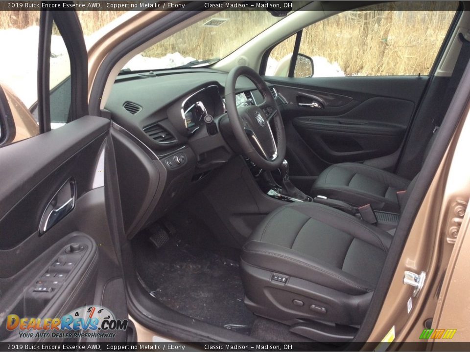 Ebony Interior - 2019 Buick Encore Essence AWD Photo #9