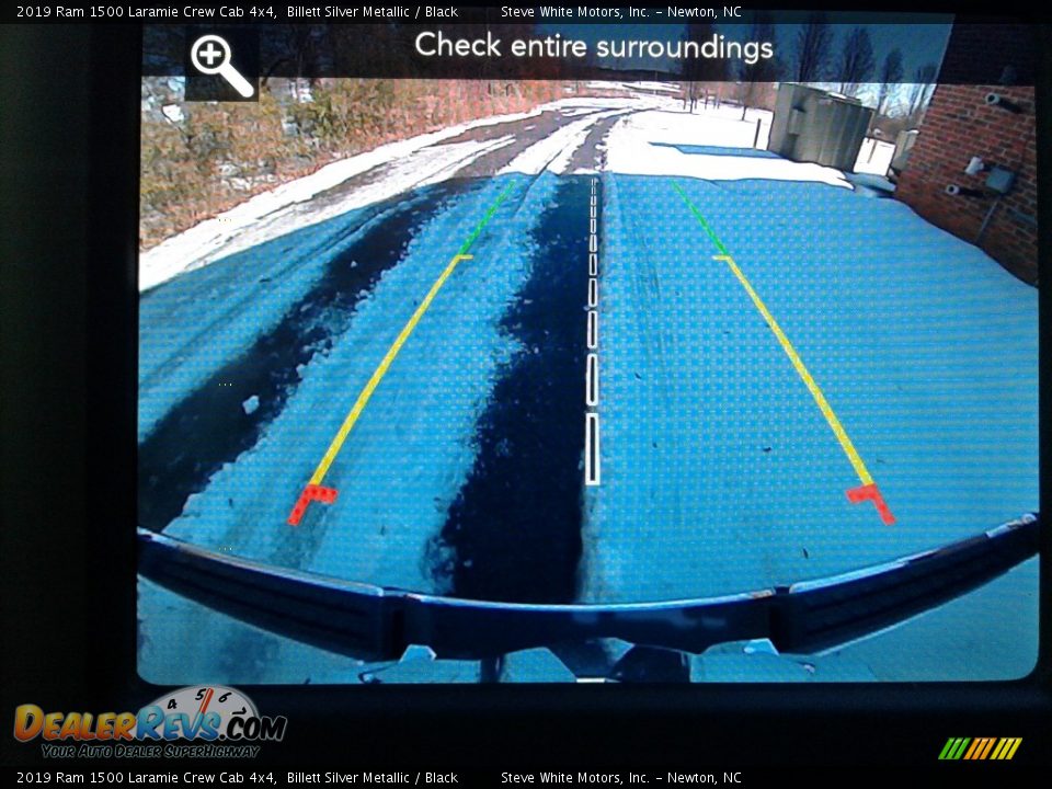 2019 Ram 1500 Laramie Crew Cab 4x4 Billett Silver Metallic / Black Photo #23